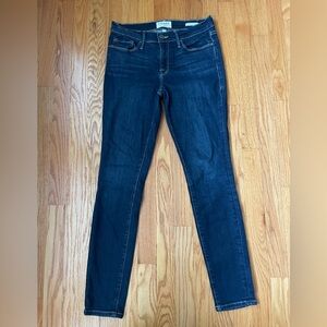 Frame Le Skinny de Jeanne Denim Dark Blue Skinny Jeans